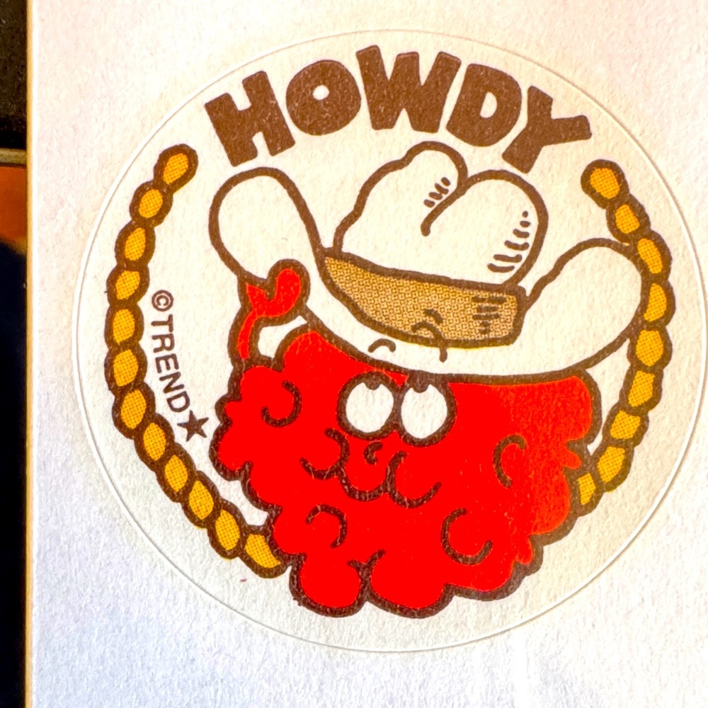 Set of 3 Scratch and Sniff Stickers - the red trio